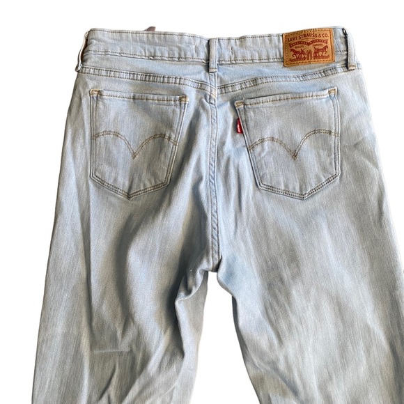 {Levi Strauss} 711 Distressed Skinny Jeans - Picture 6 of 8